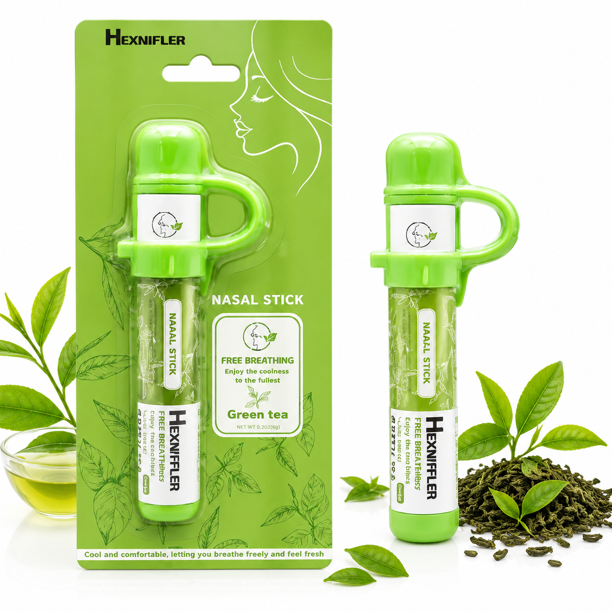 🏆Last Day Promo: 50% OFF | Natural Aromatherapy Nasal inhaler - Instant Stress Relief & Habit Replacement (0% Nicotine)