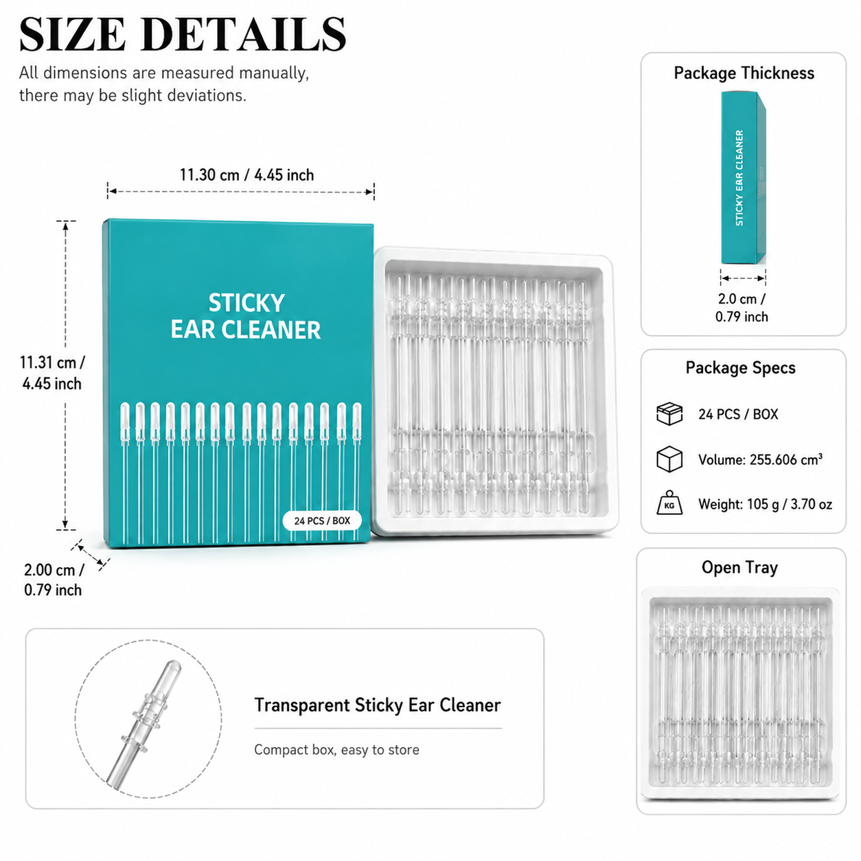 🏆Last Day Promo: 50% OFF | Sticky Ear Cleaner – Soft silicone, safe & gentle🌸🛡️