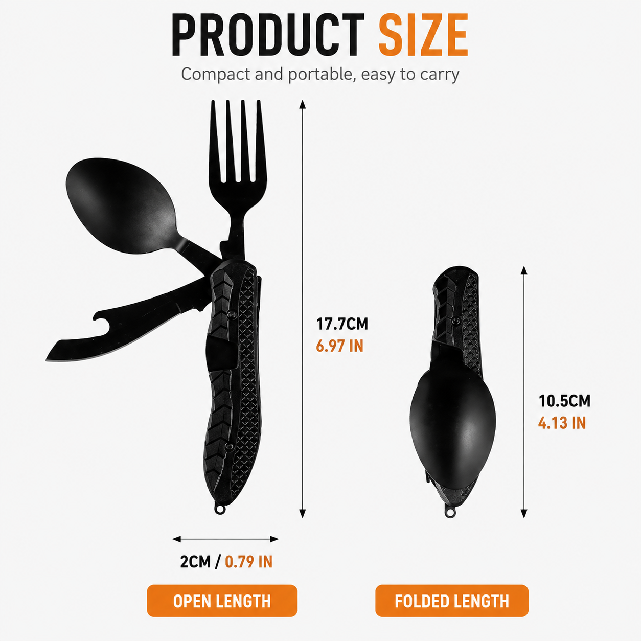 🔥Limited Time 49% OFF | 4-in-1 Quick-Detach Portable Cutlery | Eat Like Home, Anywhere You Travel