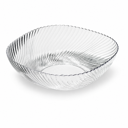 Spiral Texture Fruit Plate