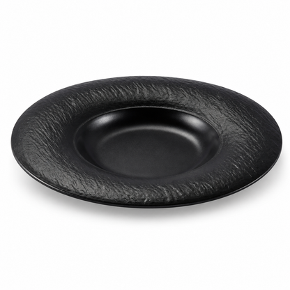 Tree Bark Texture Round Plate