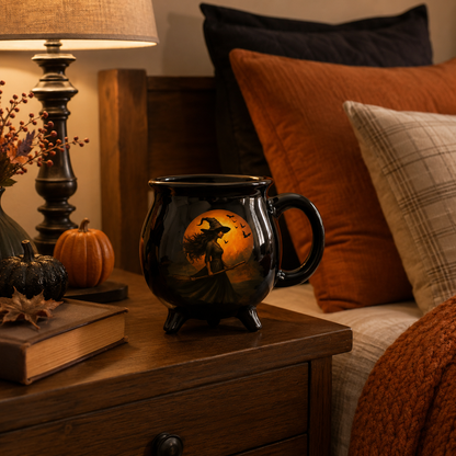 🔮 Witch Cauldron Coffee Mug | The Ultimate Halloween Drinkware 🦇