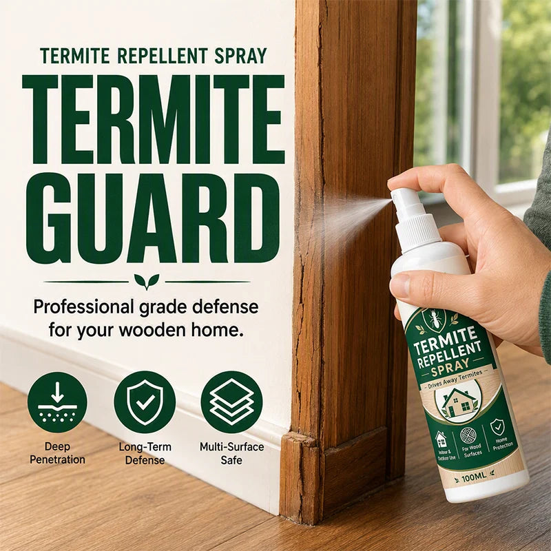 🛡️ Multi-Purpose Termite Repellent Spray – Protective Barrier for Wood Furniture & Floors