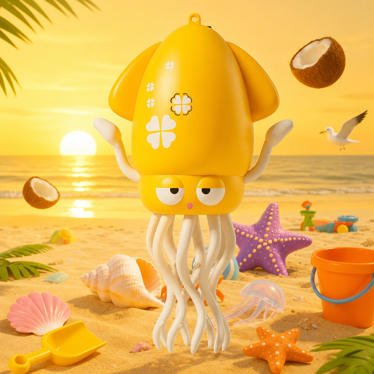 💛Limited Time 50% OFF | Electric Crawling & Dancing Octopus - Squid Toy