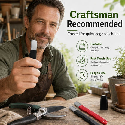 Professional 3-in-1 Knife Sharpener - Restore Any Blade in 10 Seconds