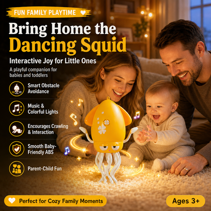 💛Limited Time 50% OFF | Electric Crawling & Dancing Octopus - Squid Toy
