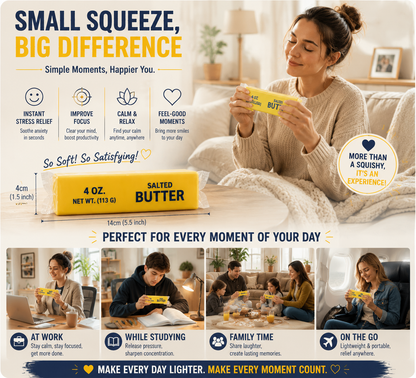 🔥Early Bird Sale | 49% OFF Butter Squishy Stress Relief Toy