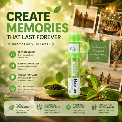🏆Last Day Promo: 50% OFF | Natural Aromatherapy Nasal inhaler - Instant Stress Relief & Habit Replacement (0% Nicotine)
