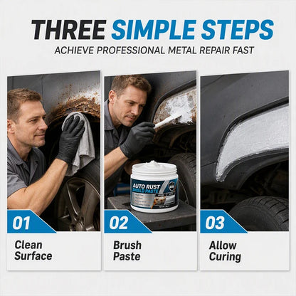 🛡️Trusted by 10,000+ Customers | 2026 Hot Sale 60% OFF Car Metal Rust Repair Paste restores rusty chassis, doors, and wheels