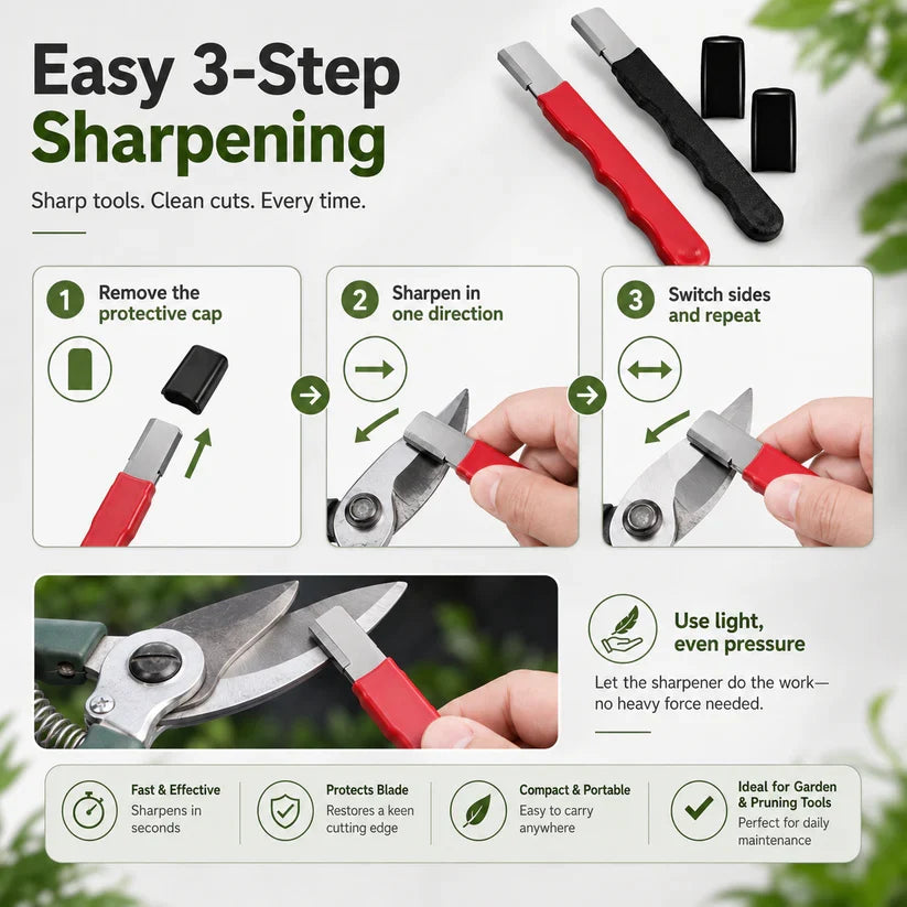 Professional 3-in-1 Knife Sharpener - Restore Any Blade in 10 Seconds