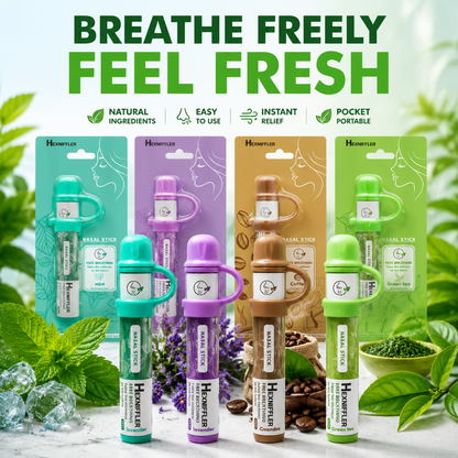 🏆Last Day Promo: 50% OFF | Natural Aromatherapy Nasal inhaler - Instant Stress Relief & Habit Replacement (0% Nicotine)