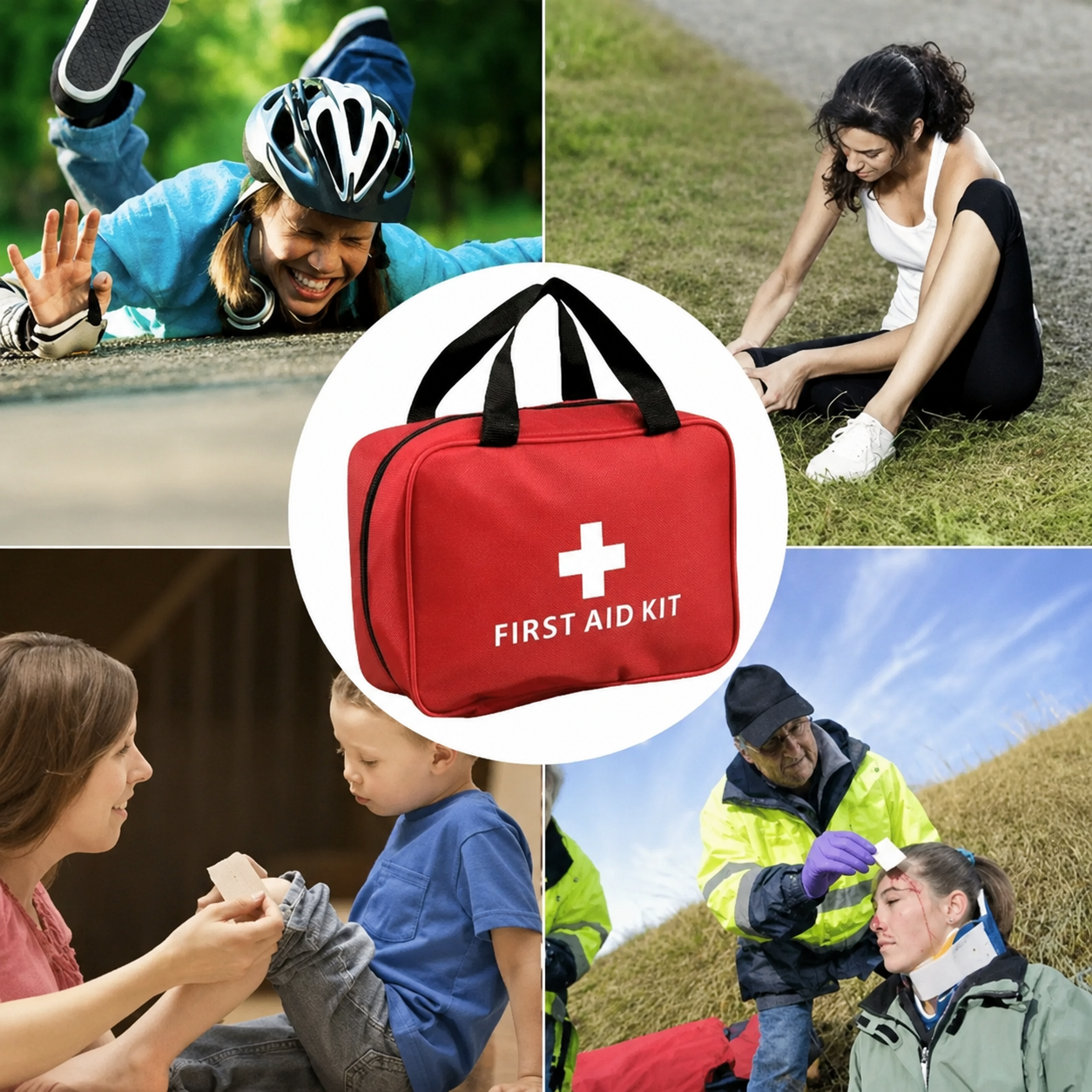 🆘160Piece Waterproof First Aid Kit for Emergencies - Suitable for Various Emergency Situation