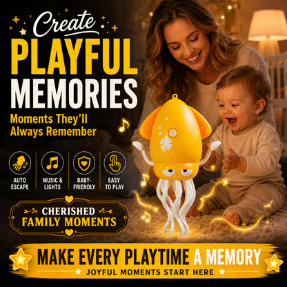 💛Limited Time 50% OFF | Electric Crawling & Dancing Octopus - Squid Toy