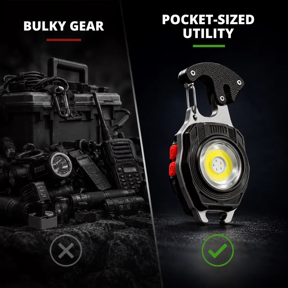 🎁Last Day Promotion 49% OFF🔥8-in-1 Multifunctional Keychain Flashlight🔦🌈