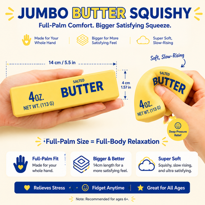 🔥Early Bird Sale | 49% OFF Butter Squishy Stress Relief Toy