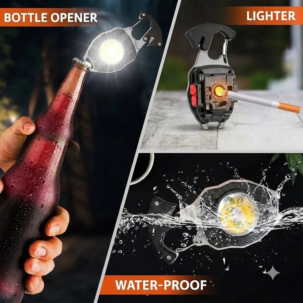 🎁Last Day Promotion 49% OFF🔥8-in-1 Multifunctional Keychain Flashlight🔦🌈