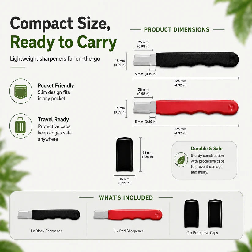 Professional 3-in-1 Knife Sharpener - Restore Any Blade in 10 Seconds