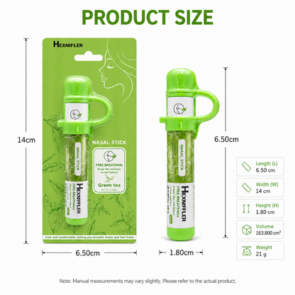 🏆Last Day Promo: 50% OFF | Natural Aromatherapy Nasal inhaler - Instant Stress Relief & Habit Replacement (0% Nicotine)