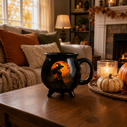 🔮 Witch Cauldron Coffee Mug | The Ultimate Halloween Drinkware 🦇