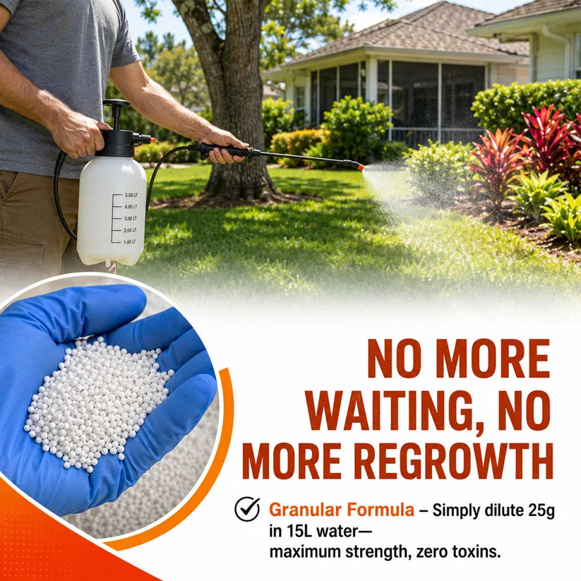 🔥Advanced 2-in-1 Pro+ Herbicide | Upgraded Formula for 6-Hour Rapid Kill, Root Eradication & Destroys Glyphosate-Resistant Weeds