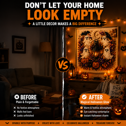 🔥 Limited Time 50%👻✨Halloween Pearl Art DIY Kit – Turn Tiny Pearls into Spooky-Cute Magic