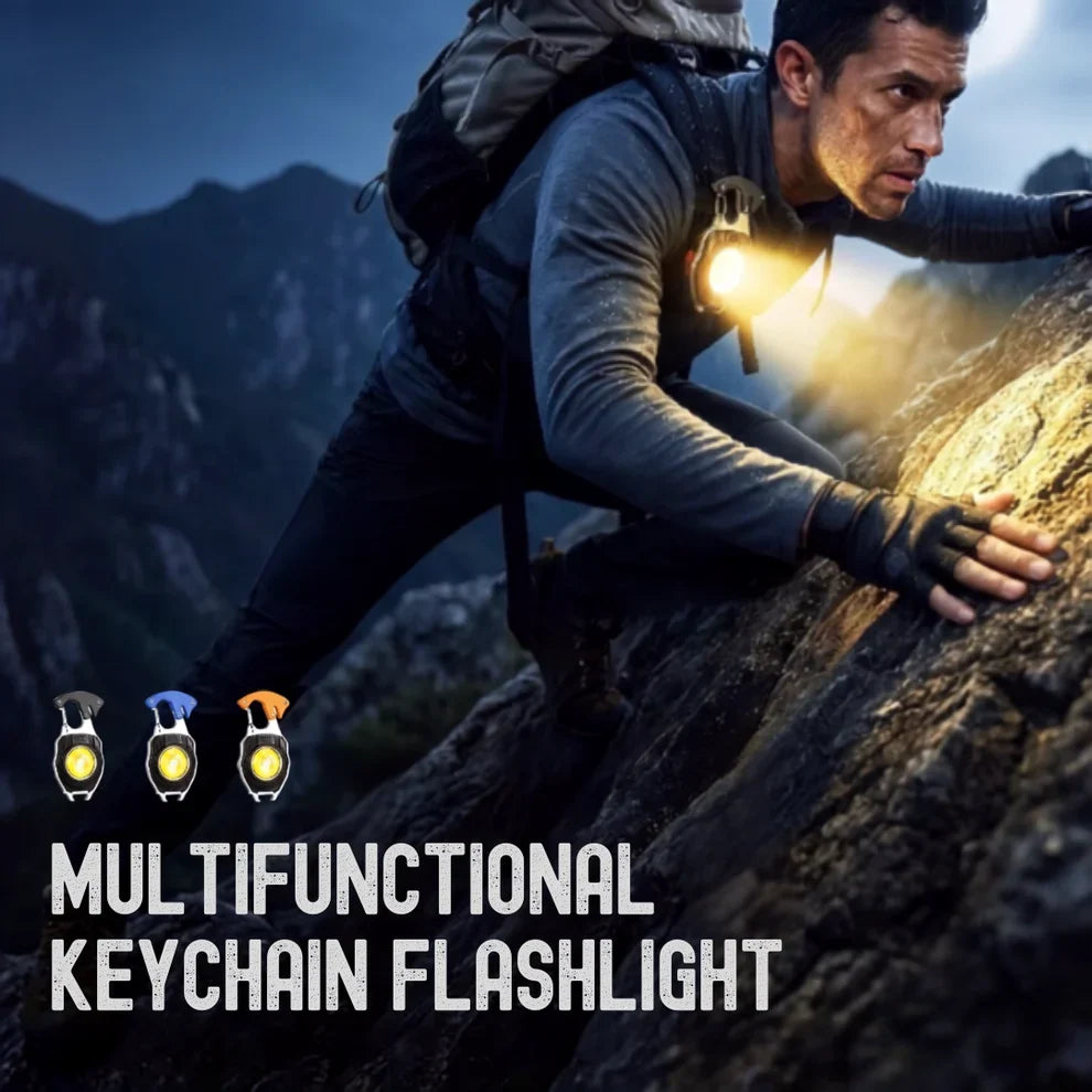 🎁Last Day Promotion 49% OFF🔥8-in-1 Multifunctional Keychain Flashlight🔦🌈