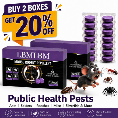 ✅ 10,000+ Happy Customers 🐭 All-Natural Peppermint & Cinnamon Pest & Rodent Repellent Pucks 🕷️🐍