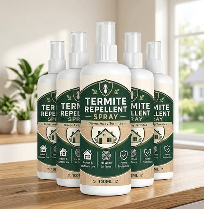 🛡️ Multi-Purpose Termite Repellent Spray – Protective Barrier for Wood Furniture & Floors